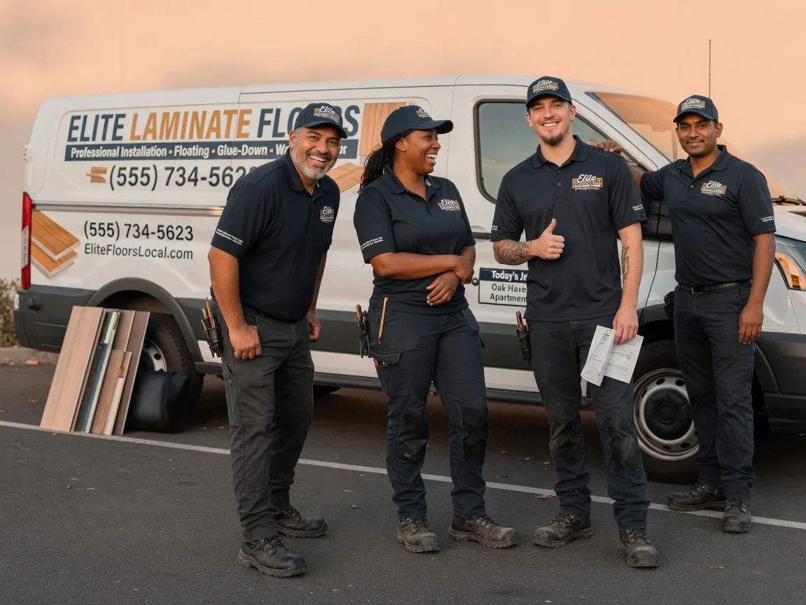 Laminate flooring installation company in Colfax, LA